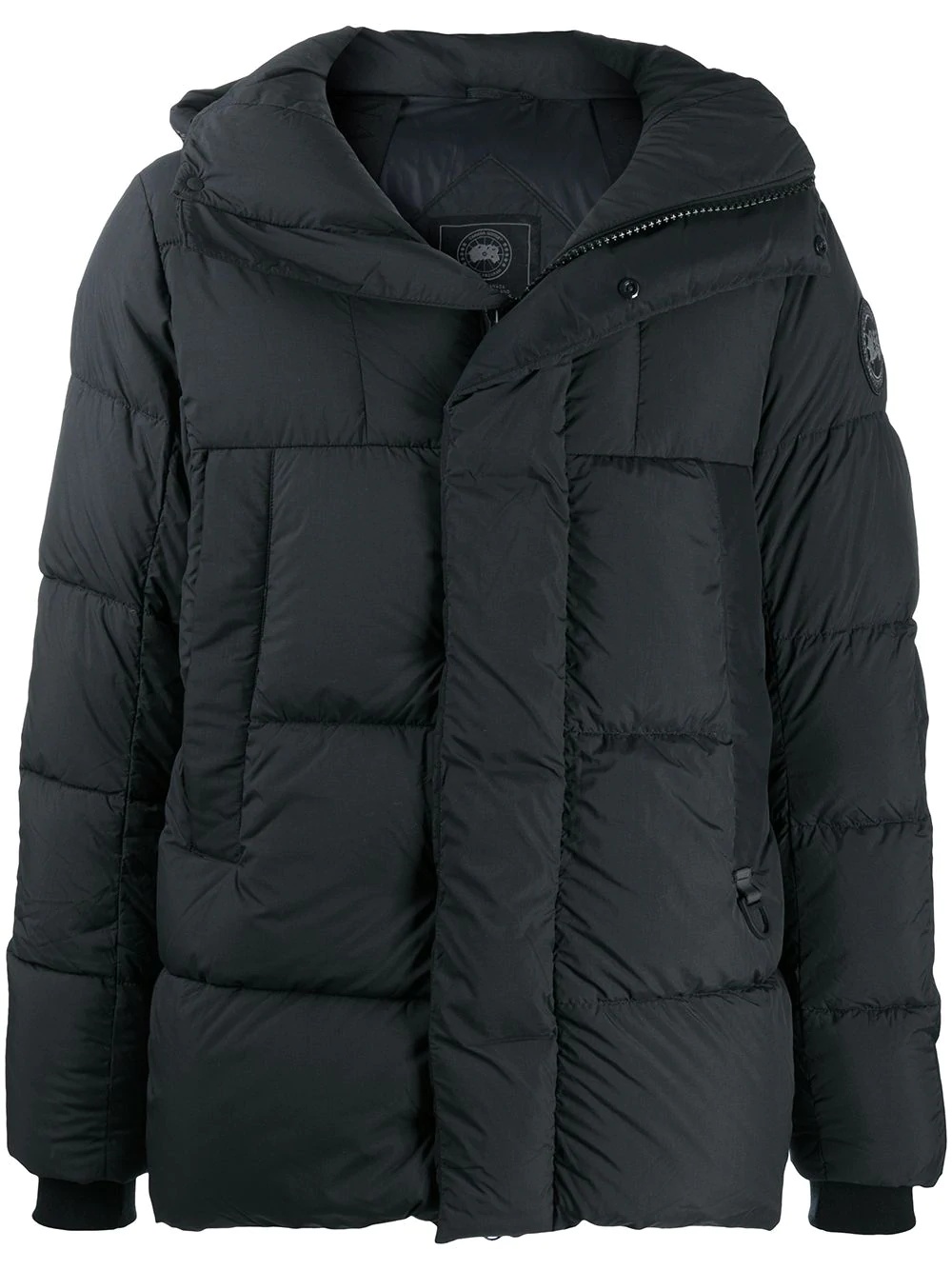 hooded puffer jacket - 1