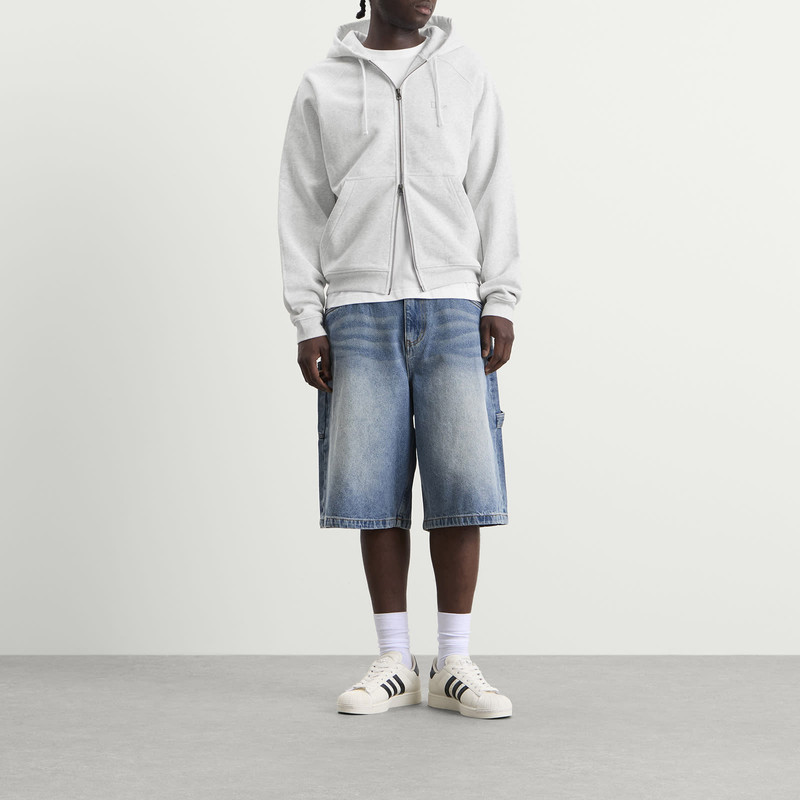 Dime Dime Classic Small Logo Zip Hoodie outlook