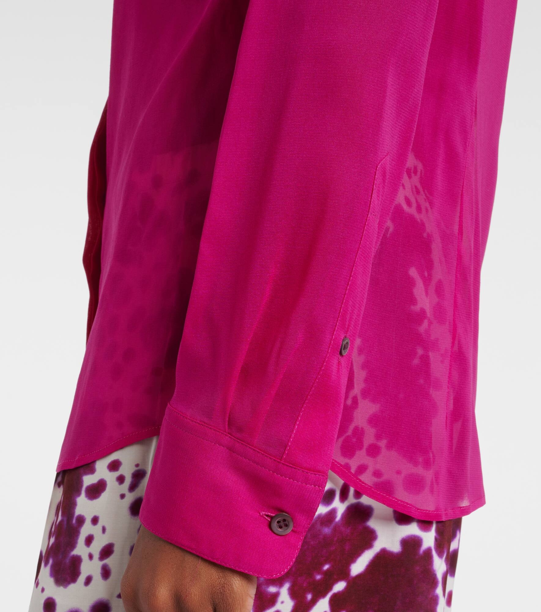 Silk-blend shirt - 5