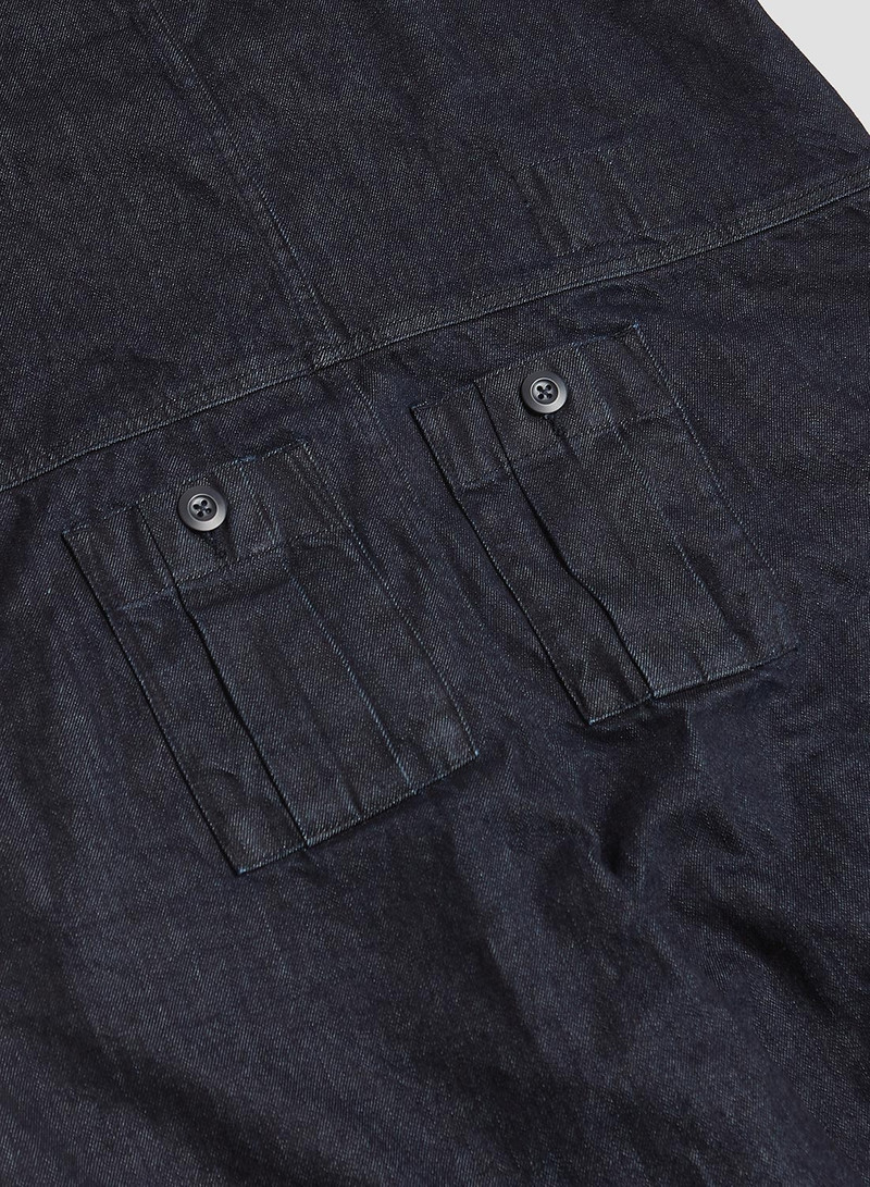 Railway Dungaree Denim in Indigo 7