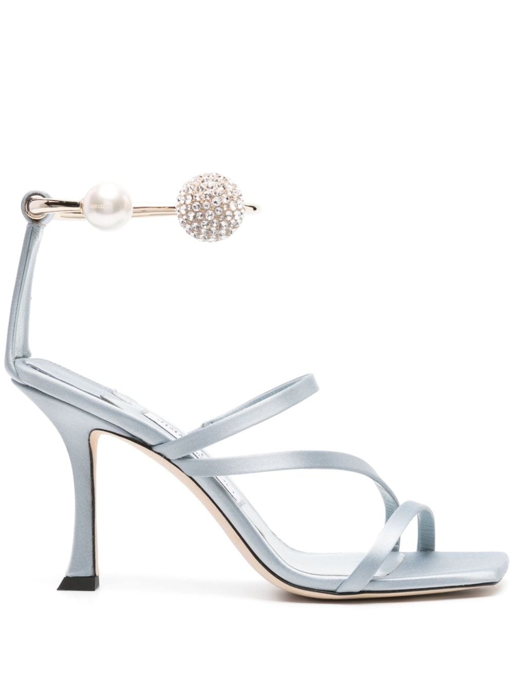 Otillia 90mm satin sandals - 1