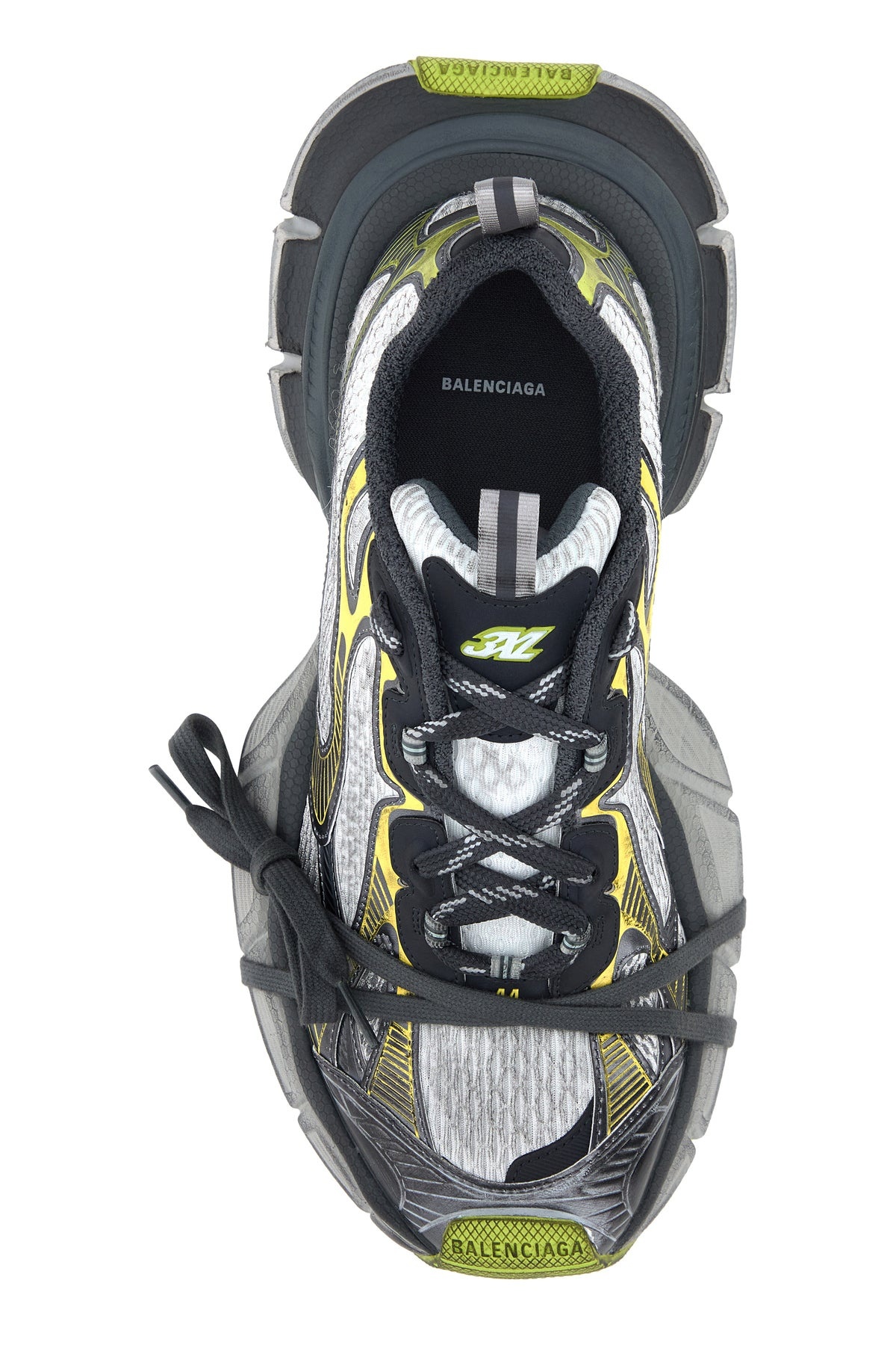 Multicolor mesh and rubber 3XL sneakers - 4