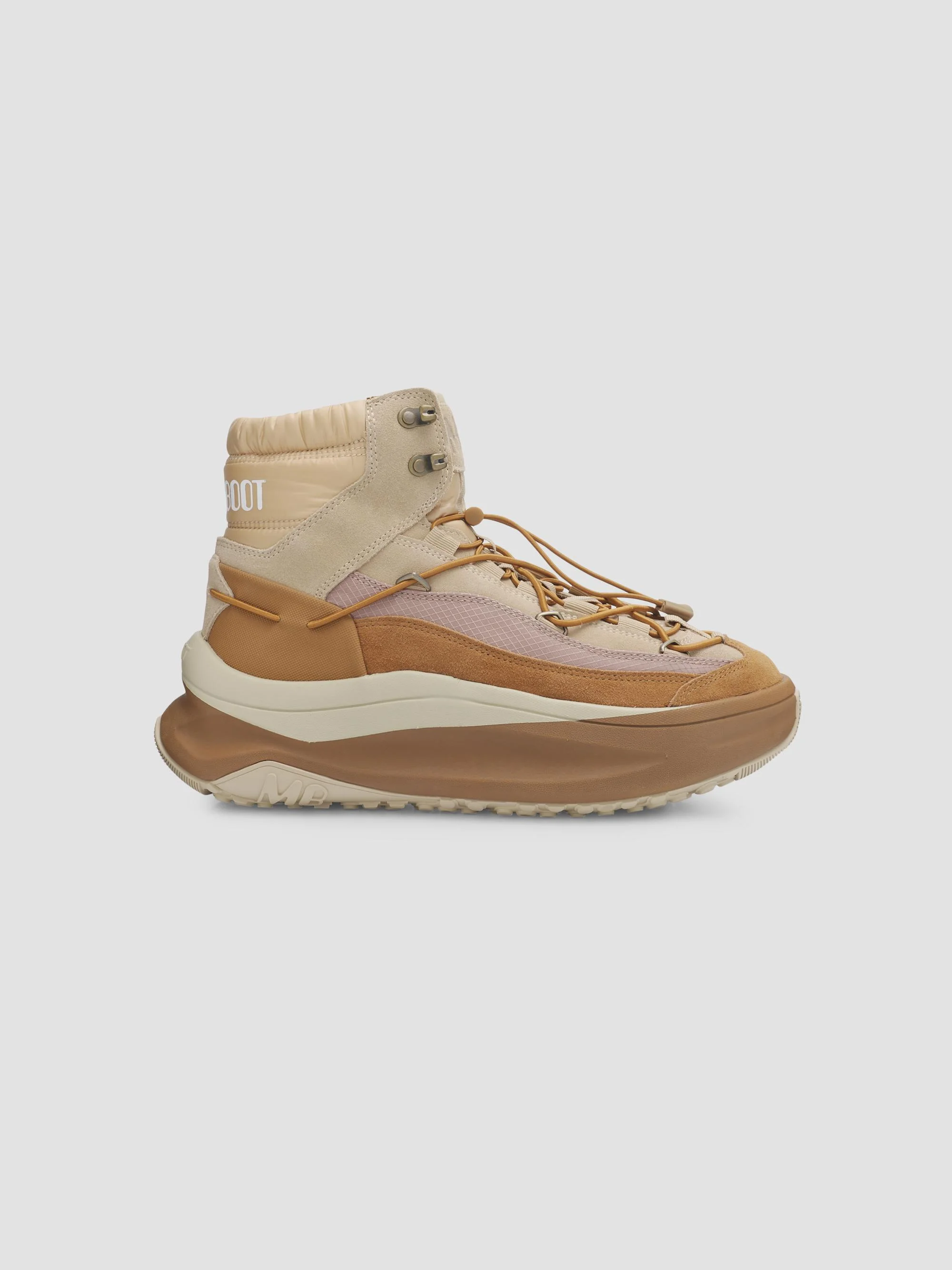Men's Moon247 High-Top Sneakers - Safari - 1