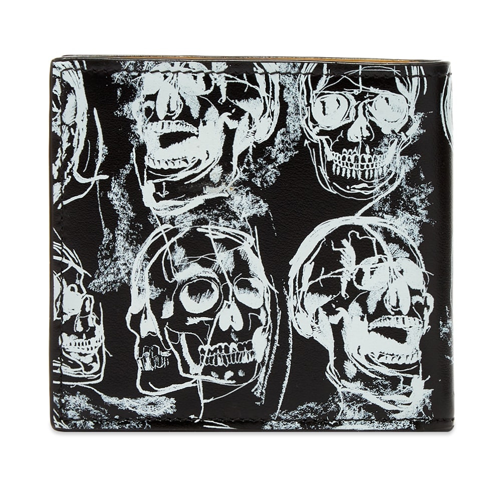 Alexander McQueen Skull Print Billfold Wallet - 2