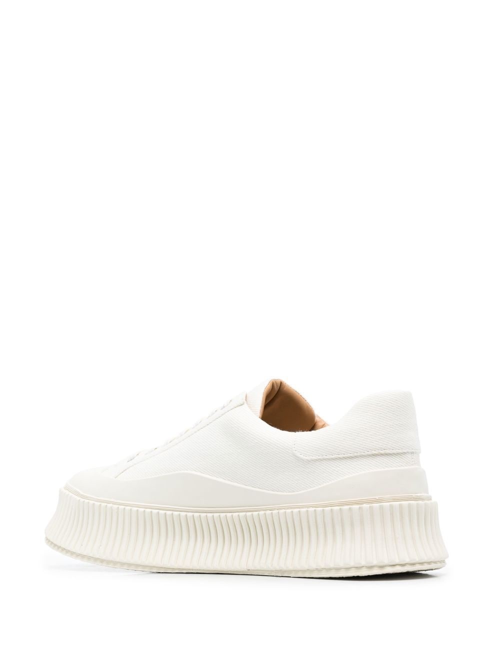 ridged low-top sneakers - 3