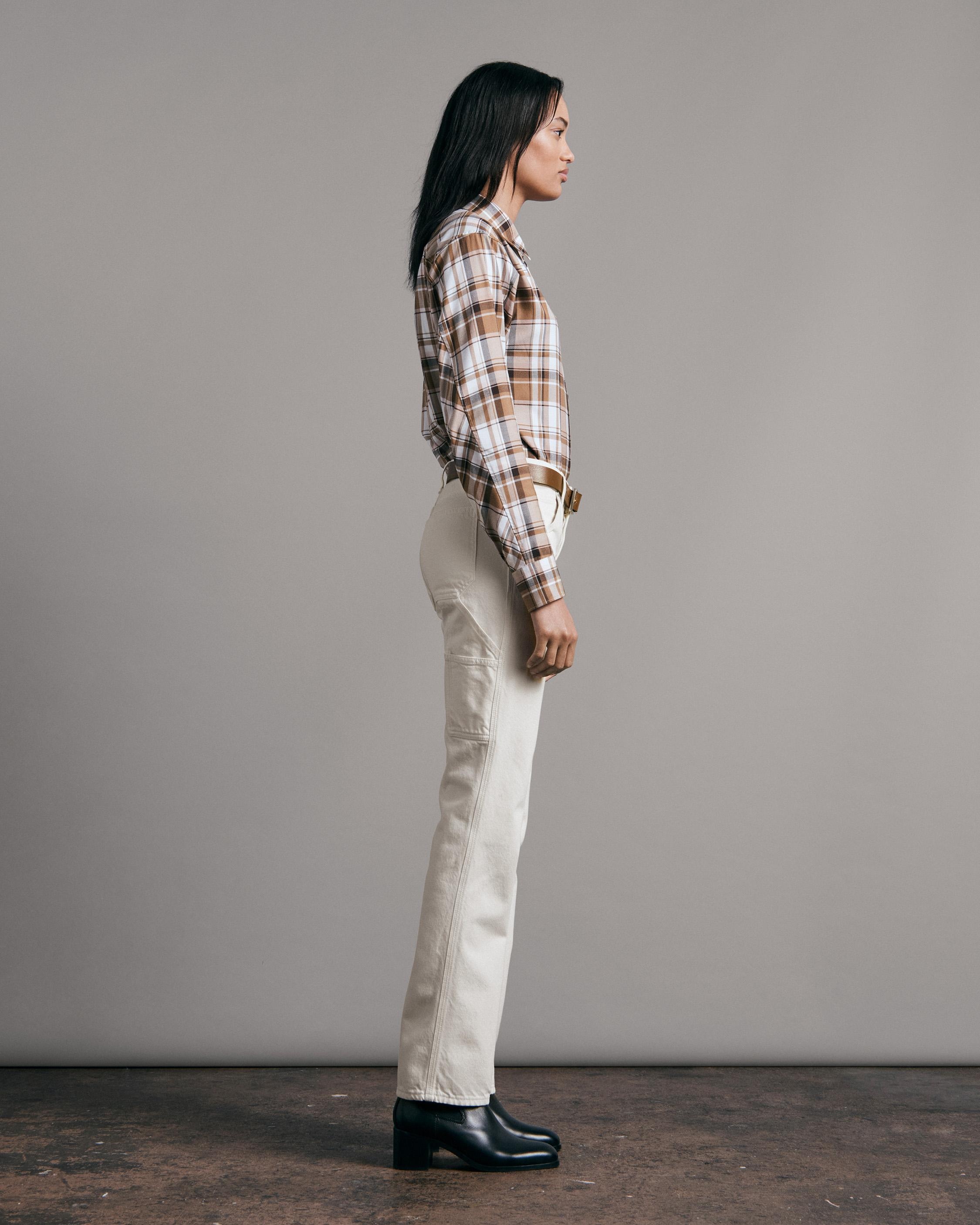 Piper Low-Rise Carpenter - Ecru
Slim Fit Light Natural Jean - 4