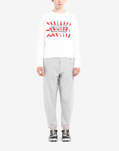 Maison Margiela Tape print sweatshirt outlook