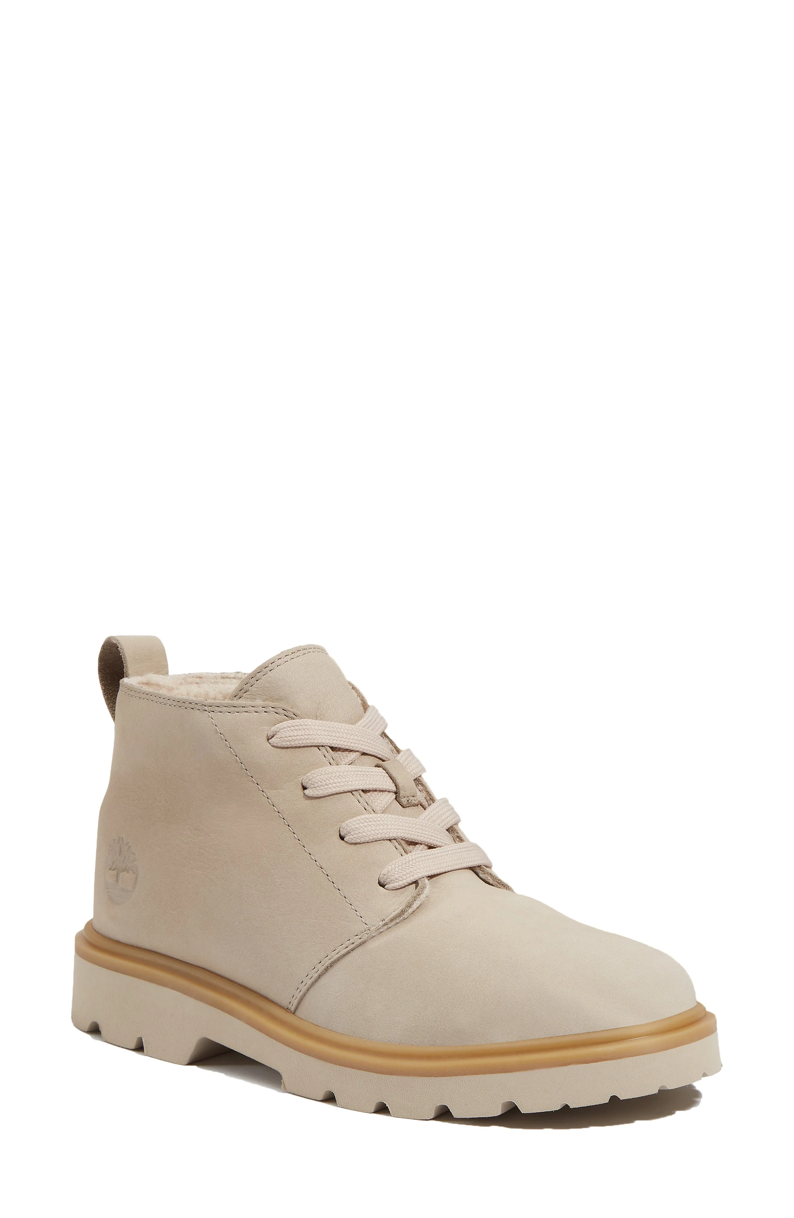 Timberland Rowan Chukka Boot in Light Taupe Nubuck at Nordstrom - 1