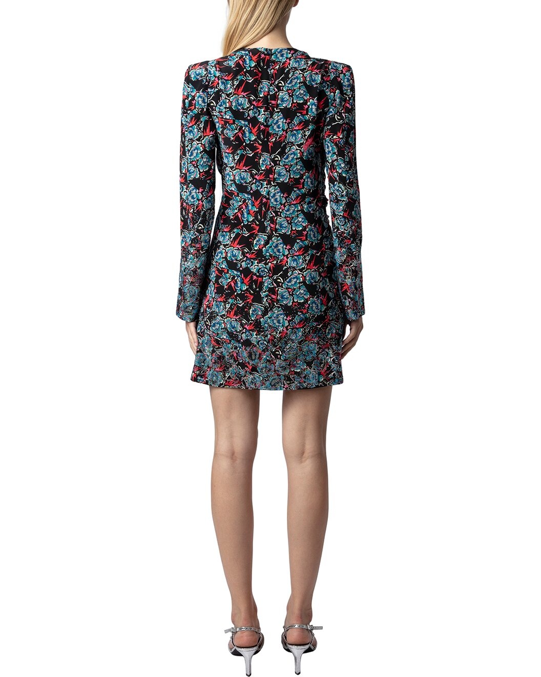 Zadig & Voltaire Radar Thunder Strass Silk Dress - 2