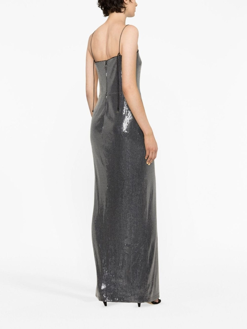 sequin-embellished long dress 3