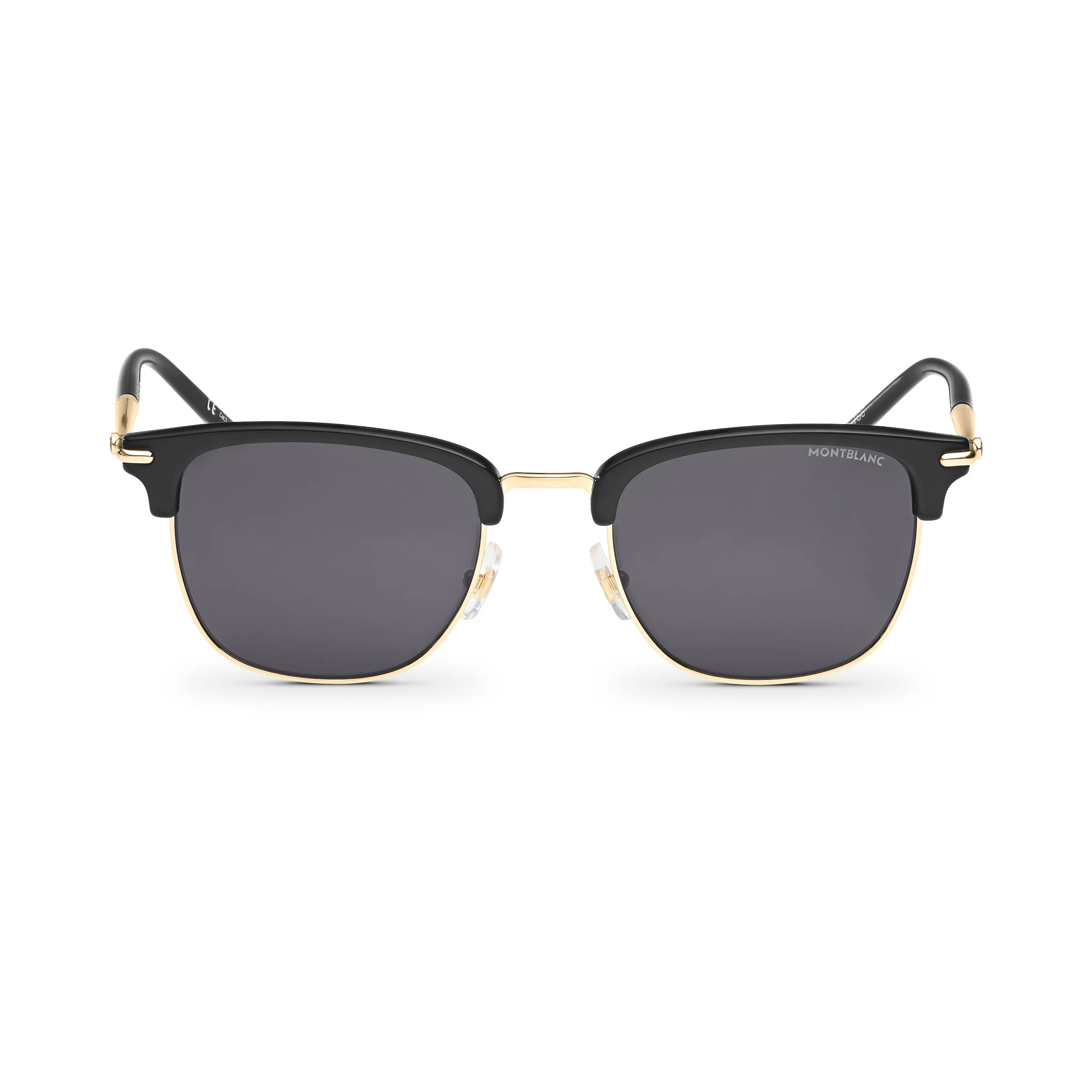 Rectangular Sunglasses with Black Colored Injected Frame (M) - 1