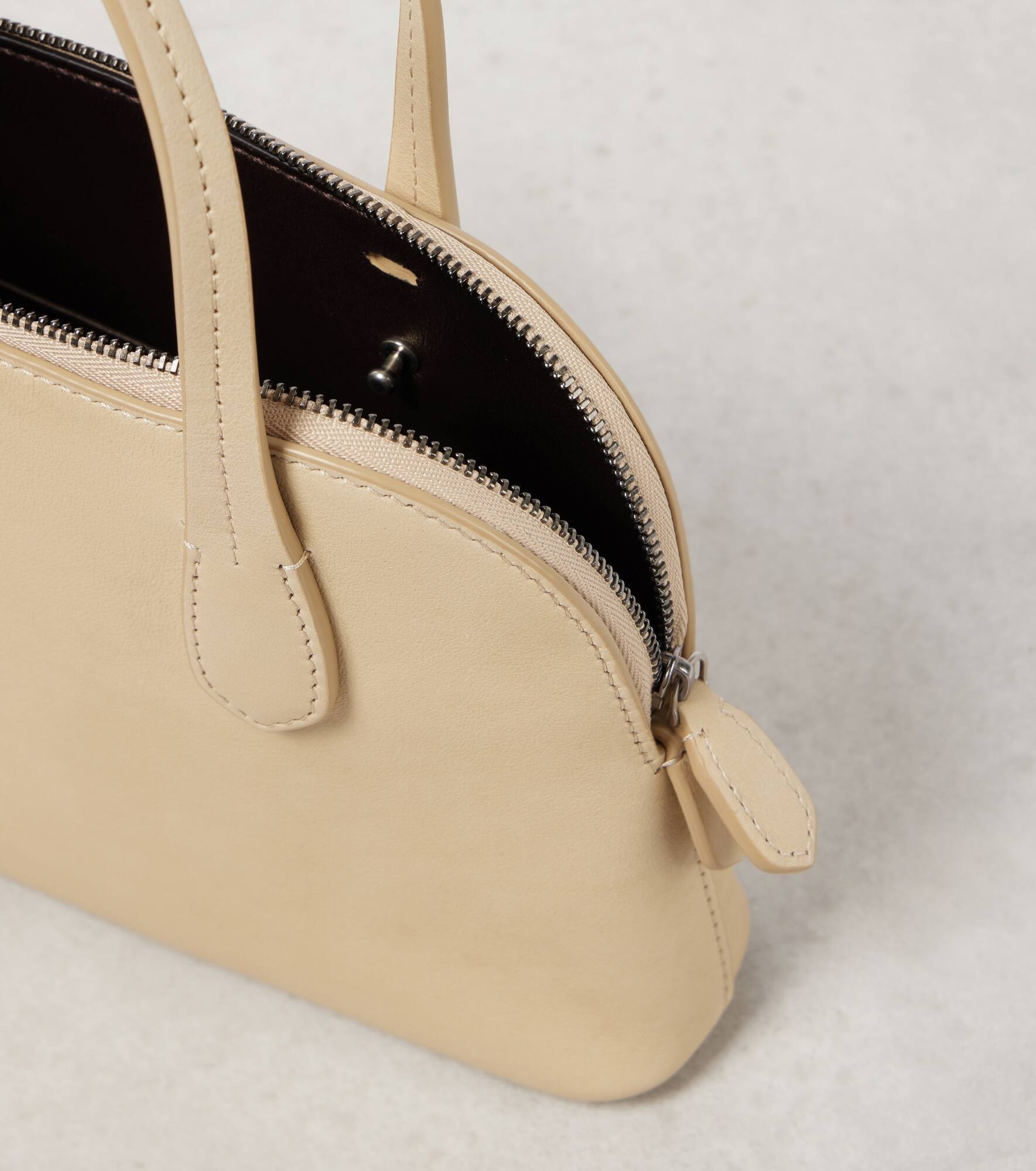 Ingrid leather tote bag - 3