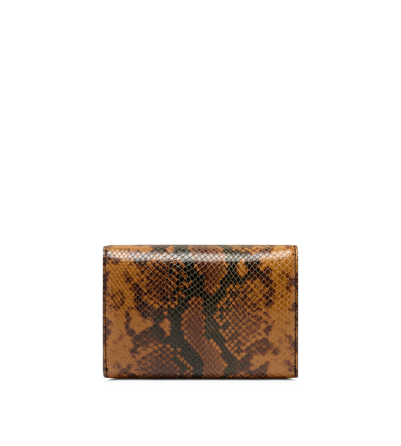 STAMPED PYTHON LEATHER WHITNEY MINI BAG 3