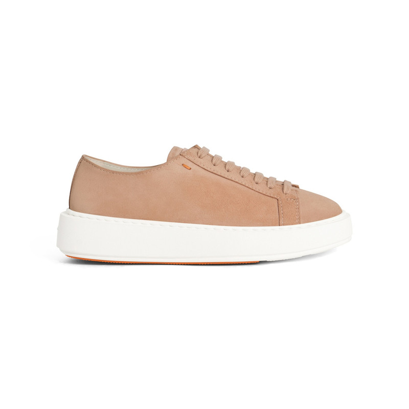 Women's natural suede sneaker 1