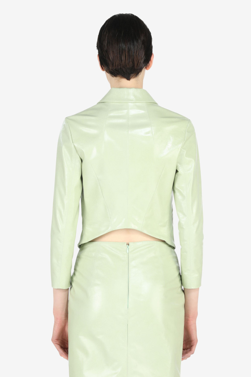 N°21 TAILORED LEATHER JACKET outlook