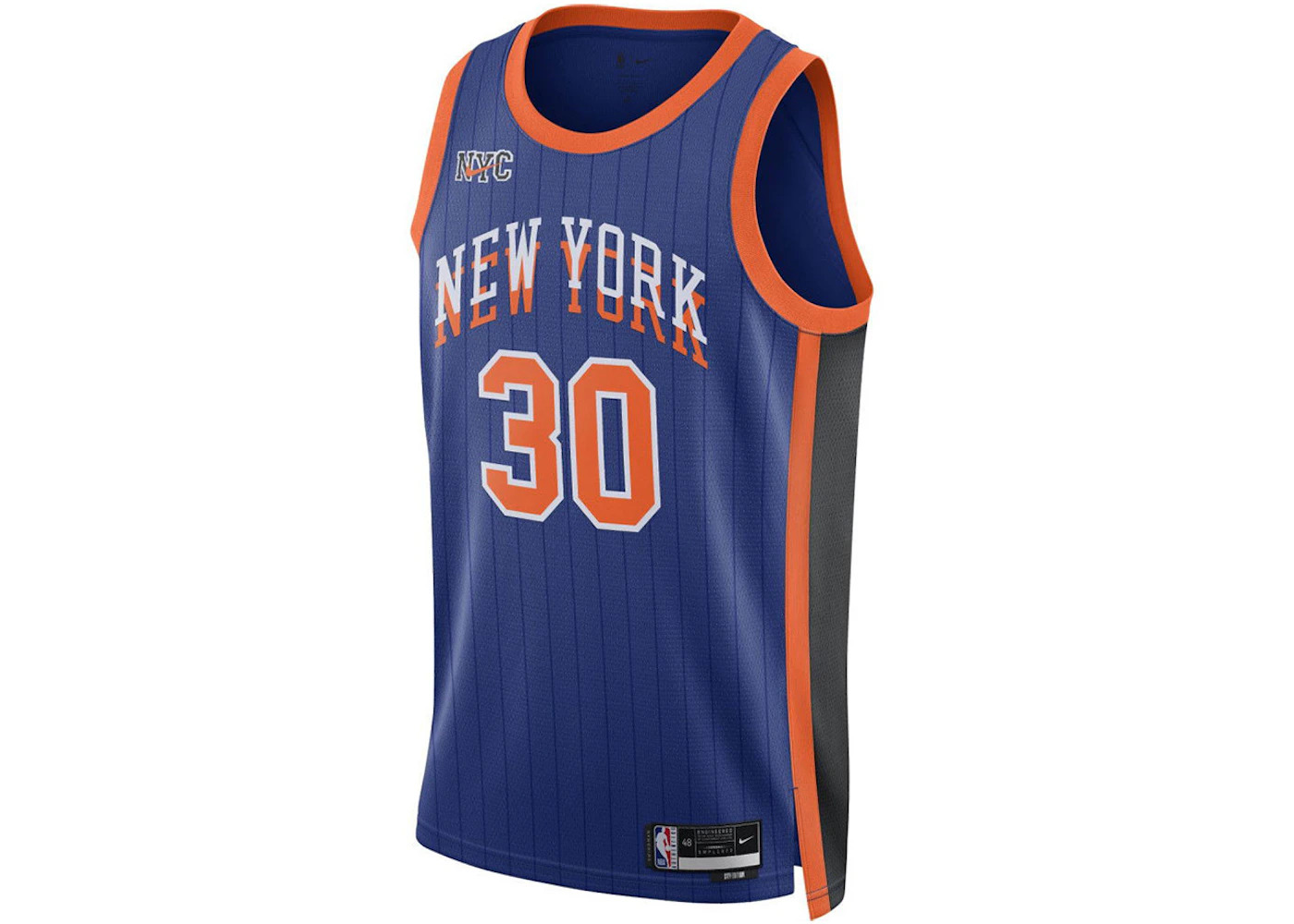 Nike Julius Randle New York Knicks Dri-Fit Jersey Blue - 1