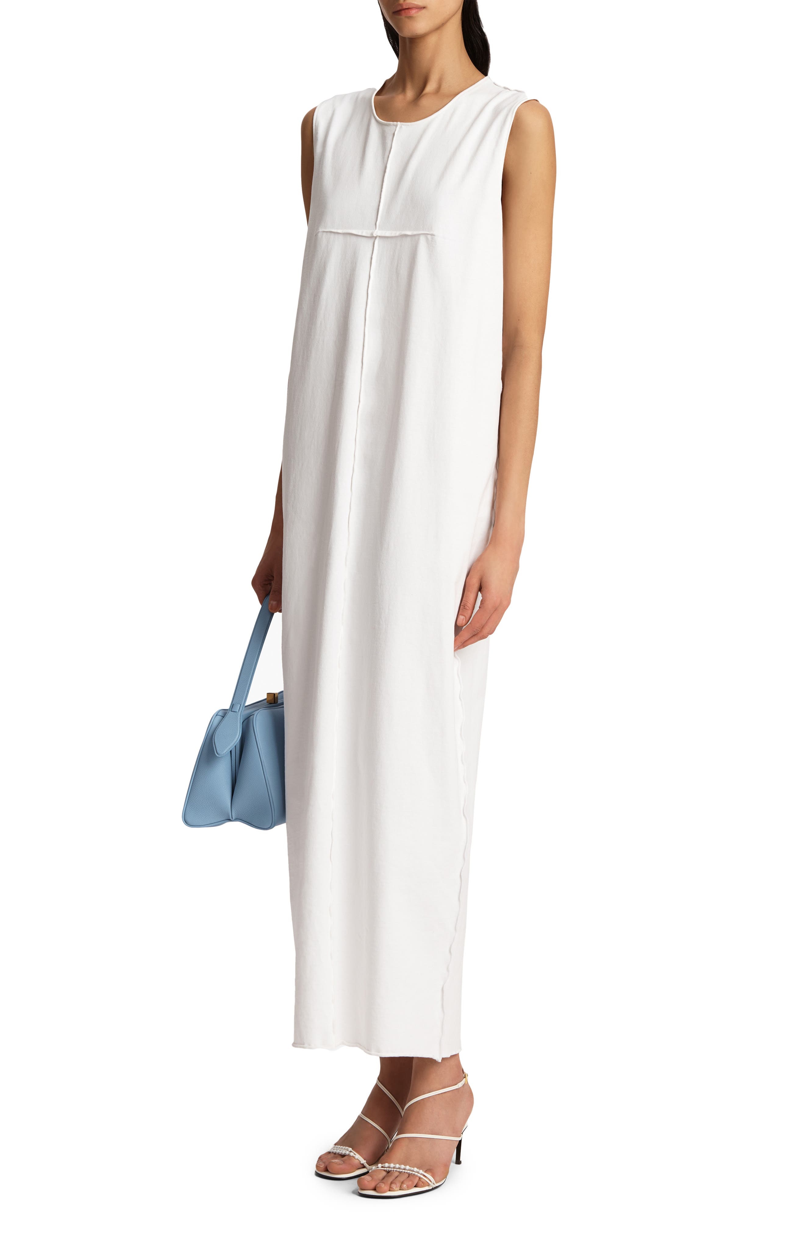 Khaite Hal Tank Dress in White at Nordstrom - 3