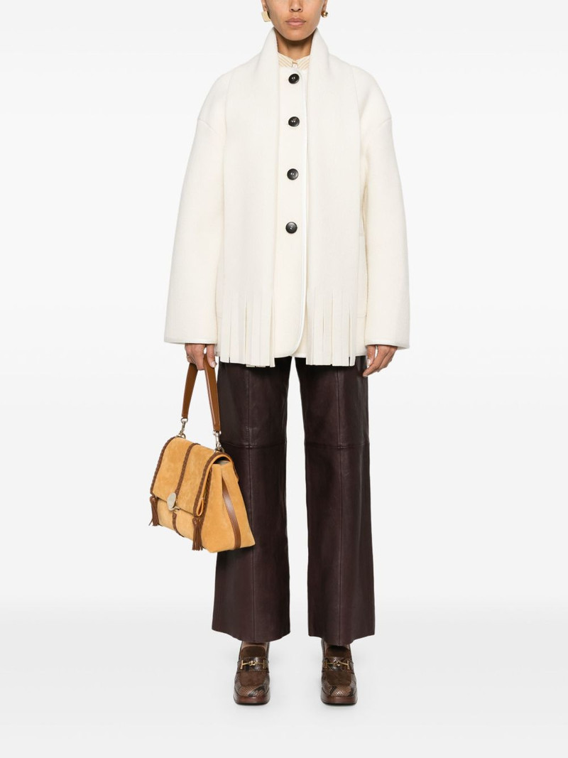 forte_forte scarf-detail coat outlook