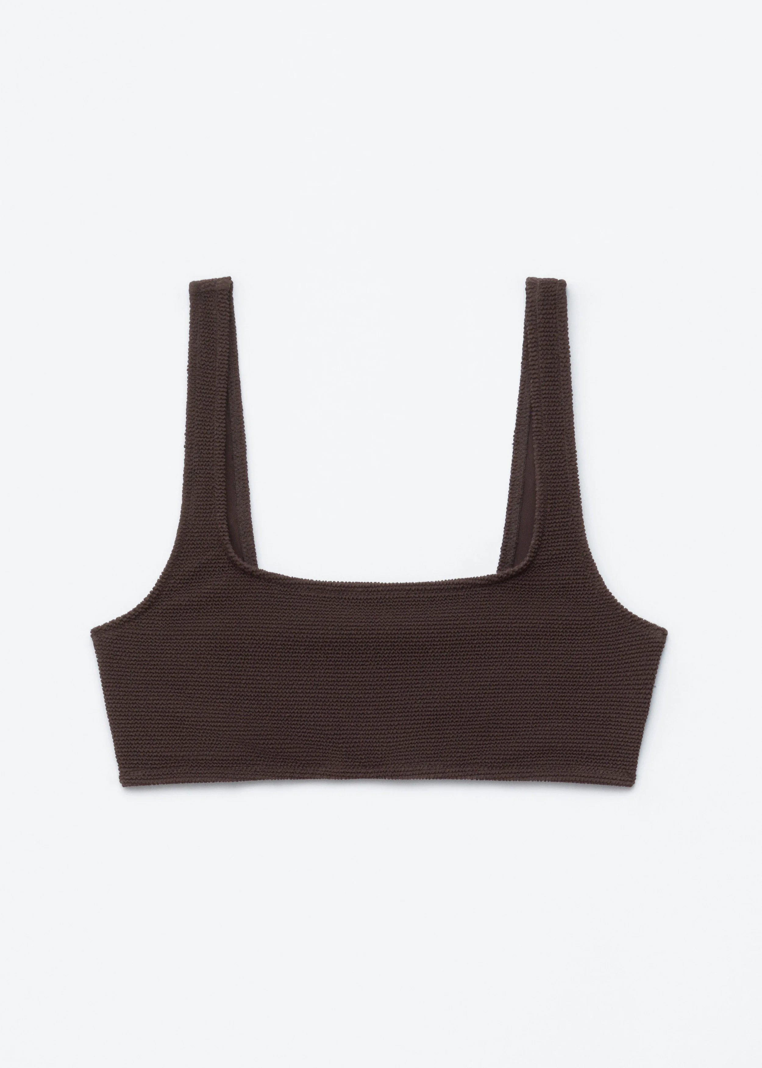 Textured Bikini Top - 1