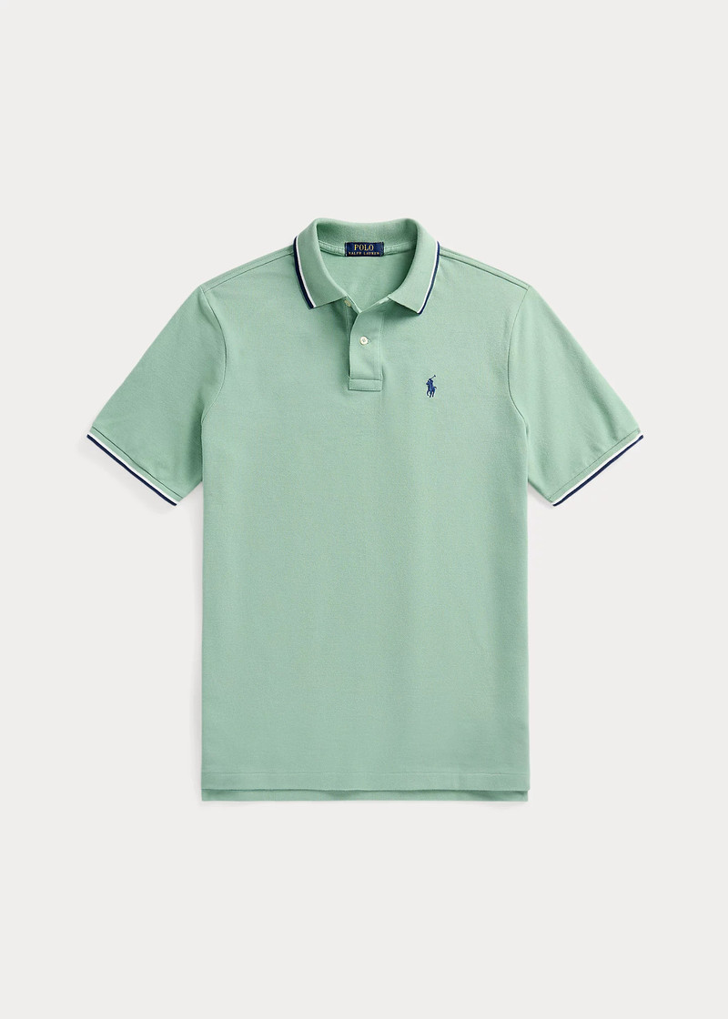 Classic Fit Mesh Polo Shirt 1