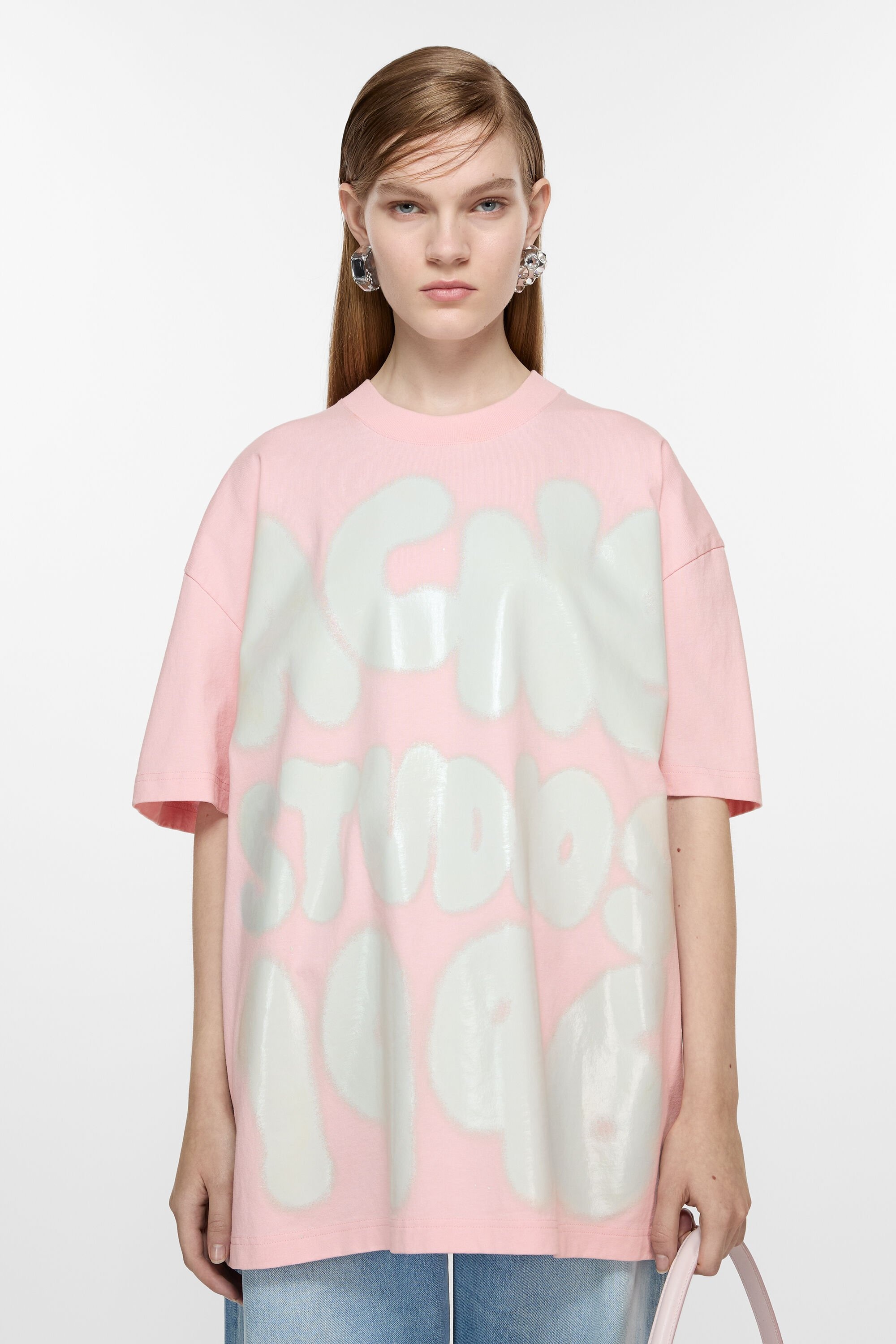T-shirt logo - Relaxed unisex fit - Innocent pink - 2