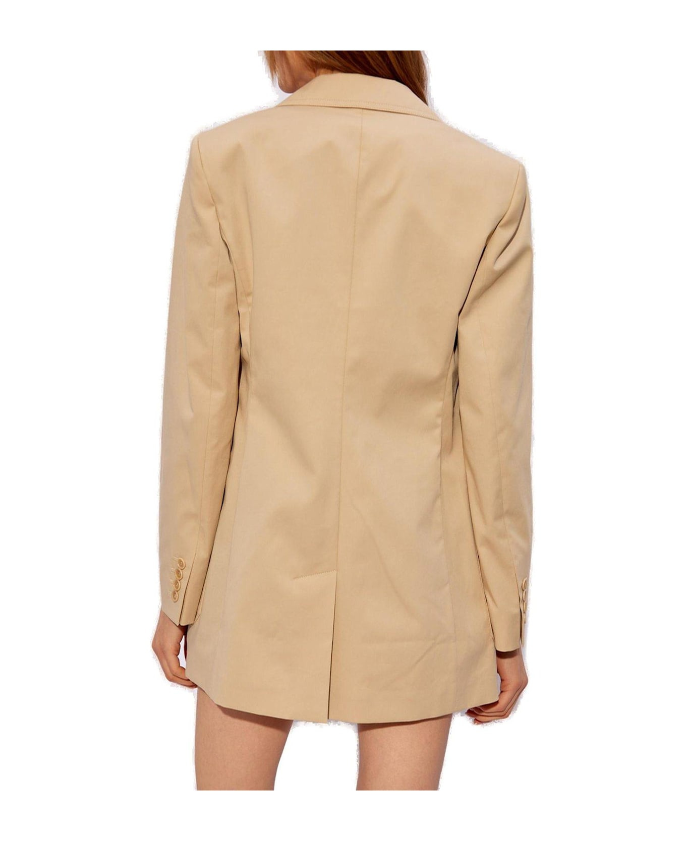 Single-breasted Long-sleeved Blazer - 3