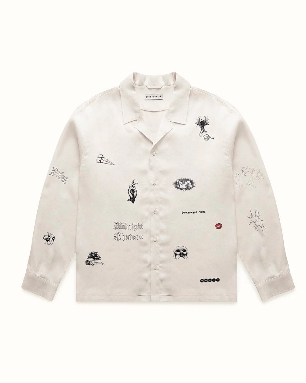 MC Sketch Vintage White Shirt - 1