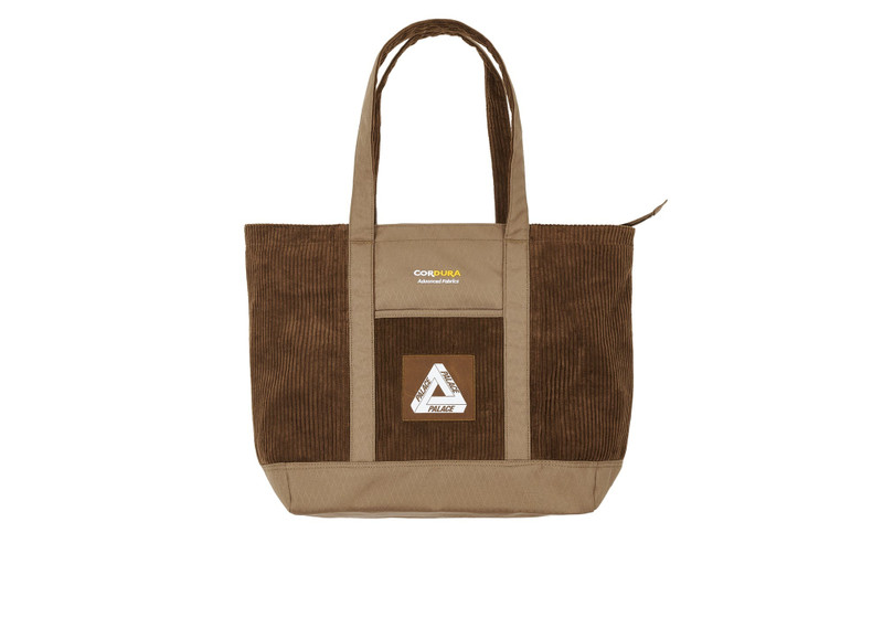 CORDUROY SHOPPER BROWN 1