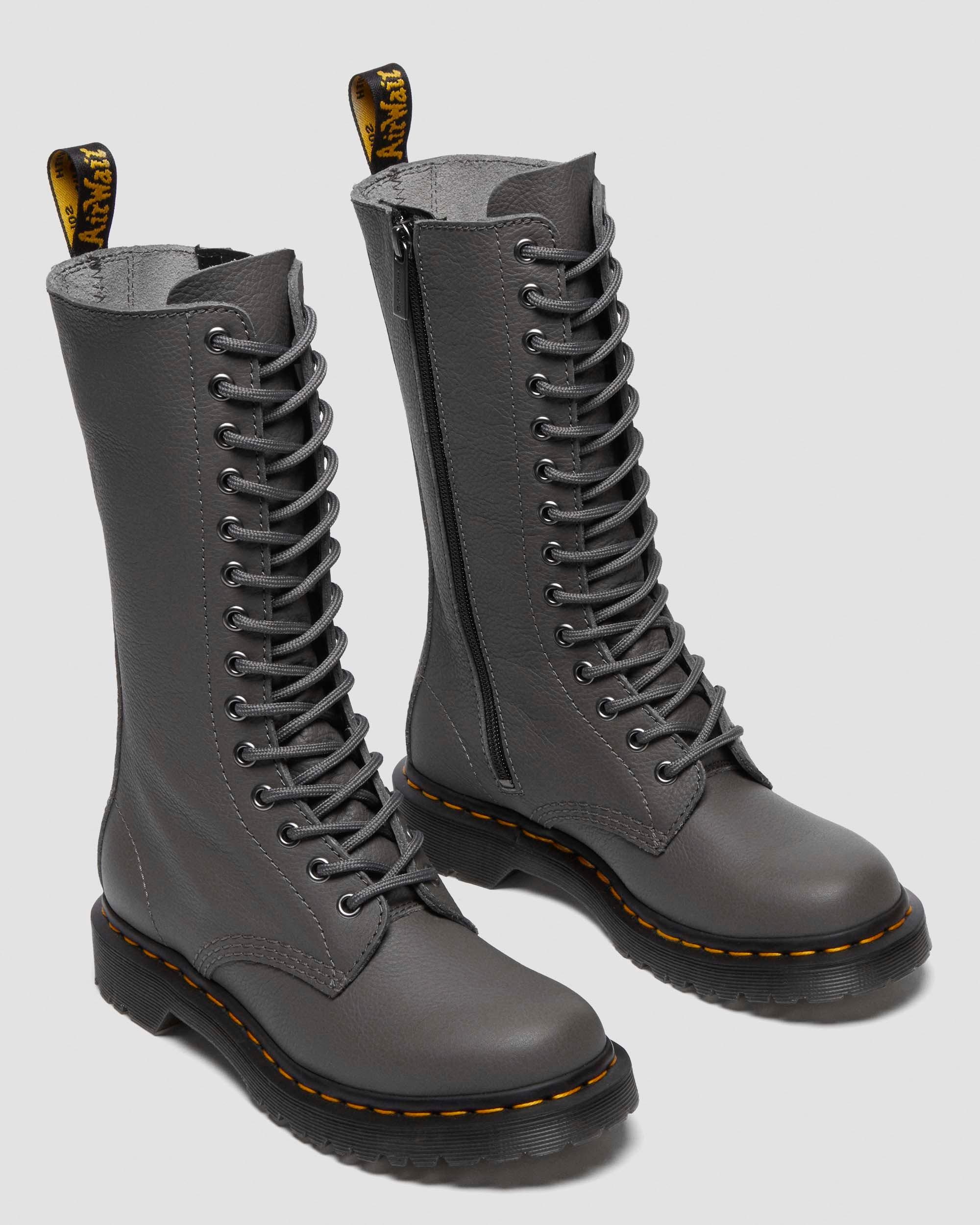 1B99 Virginia Leather Mid Calf Boots - 8