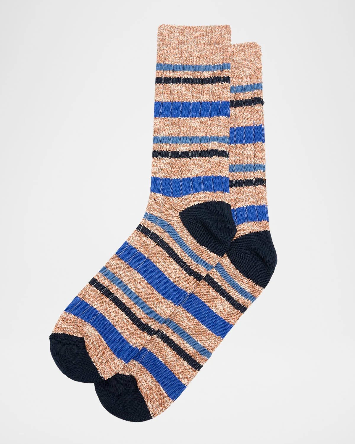 Men's Odin Chunky Ribbed Mid-Calf Socks - 1
