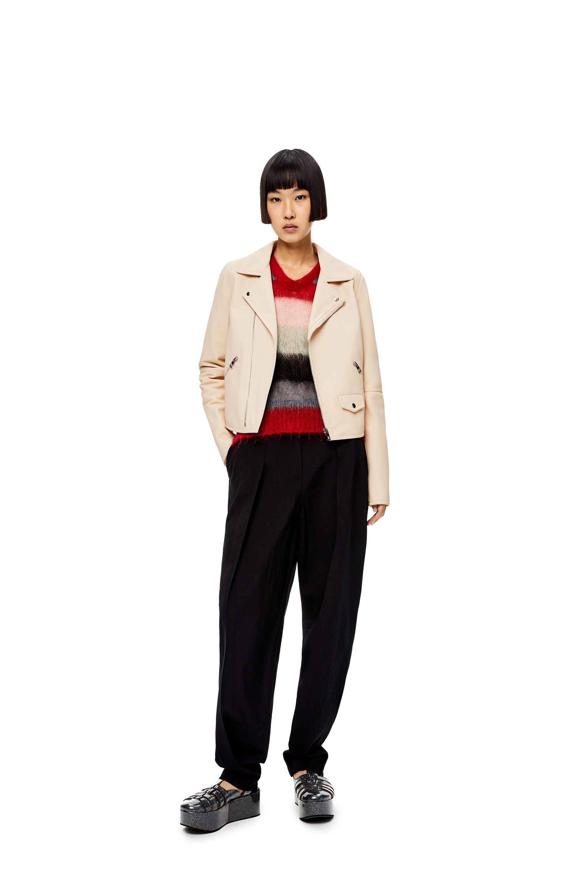 Biker jacket in nappa - 2