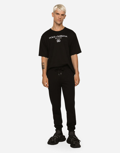 Dolce & Gabbana Jersey jogging pants with DG embroidery outlook