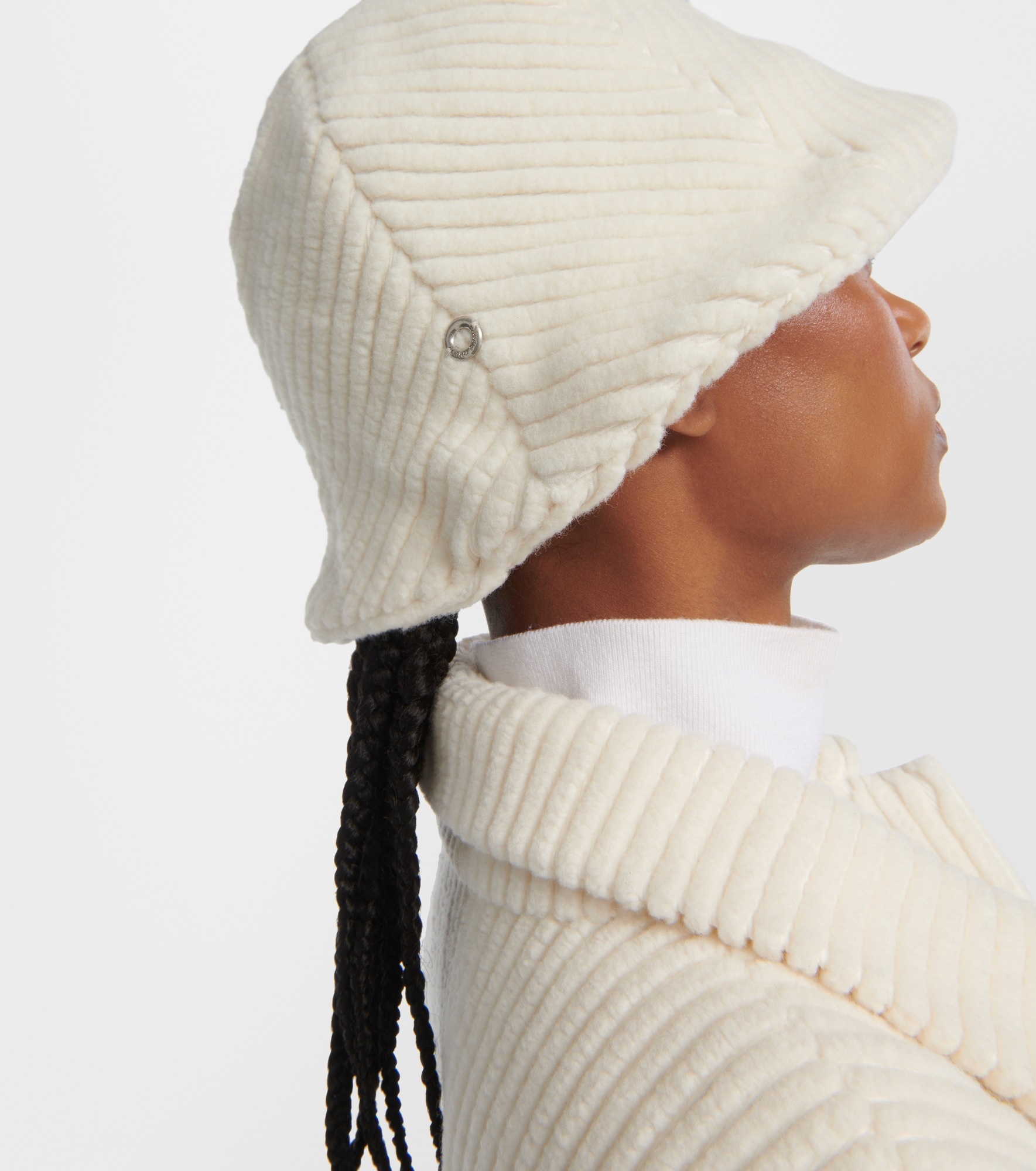 Wool and cotton bucket hat - 3