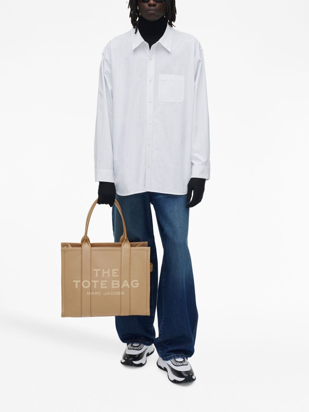 large The Leather Tote bag - 2