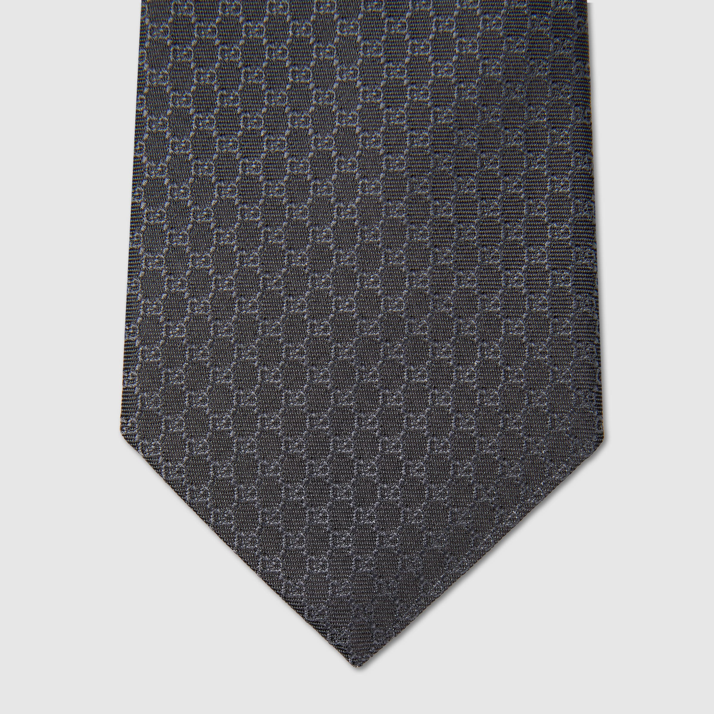 GG silk jacquard tie - 4