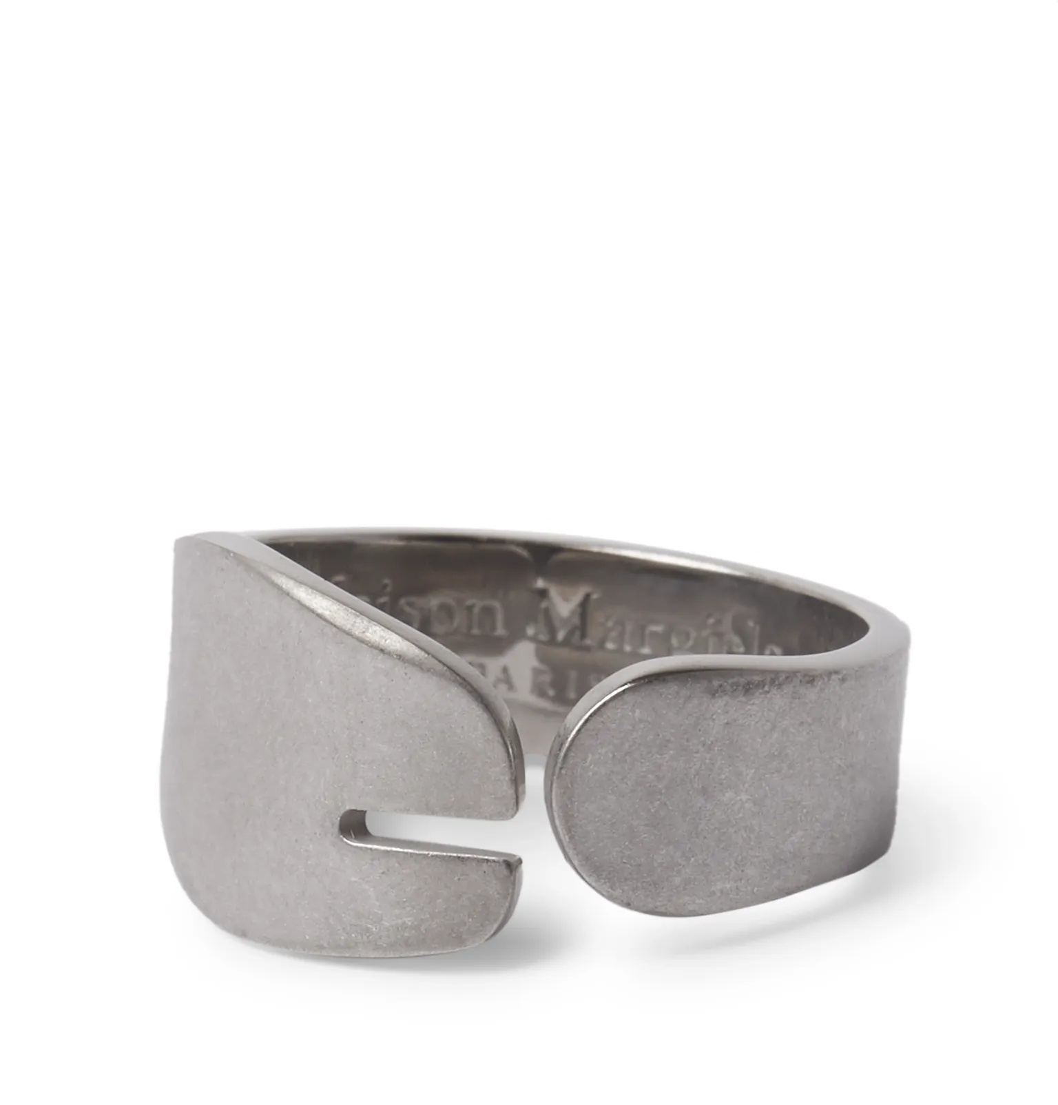 Tabi Brushed Silver-Tone Ring - 1