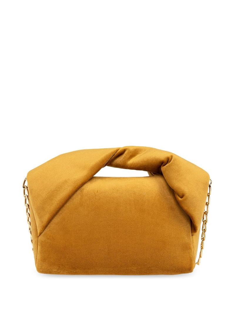 medium Twister velvet tote bag 3