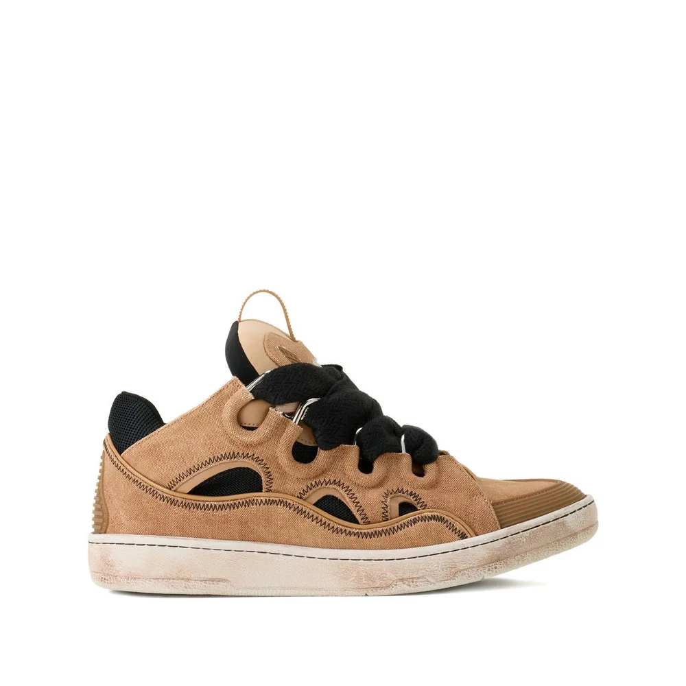 Lanvin Brown Trainers - Low-Tops Men - 1