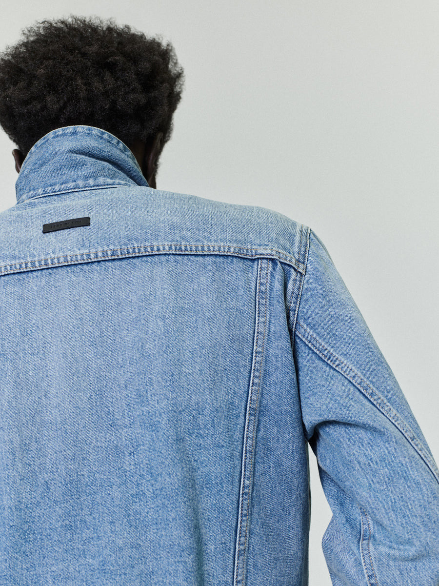 Denim Trucker Jacket - 3