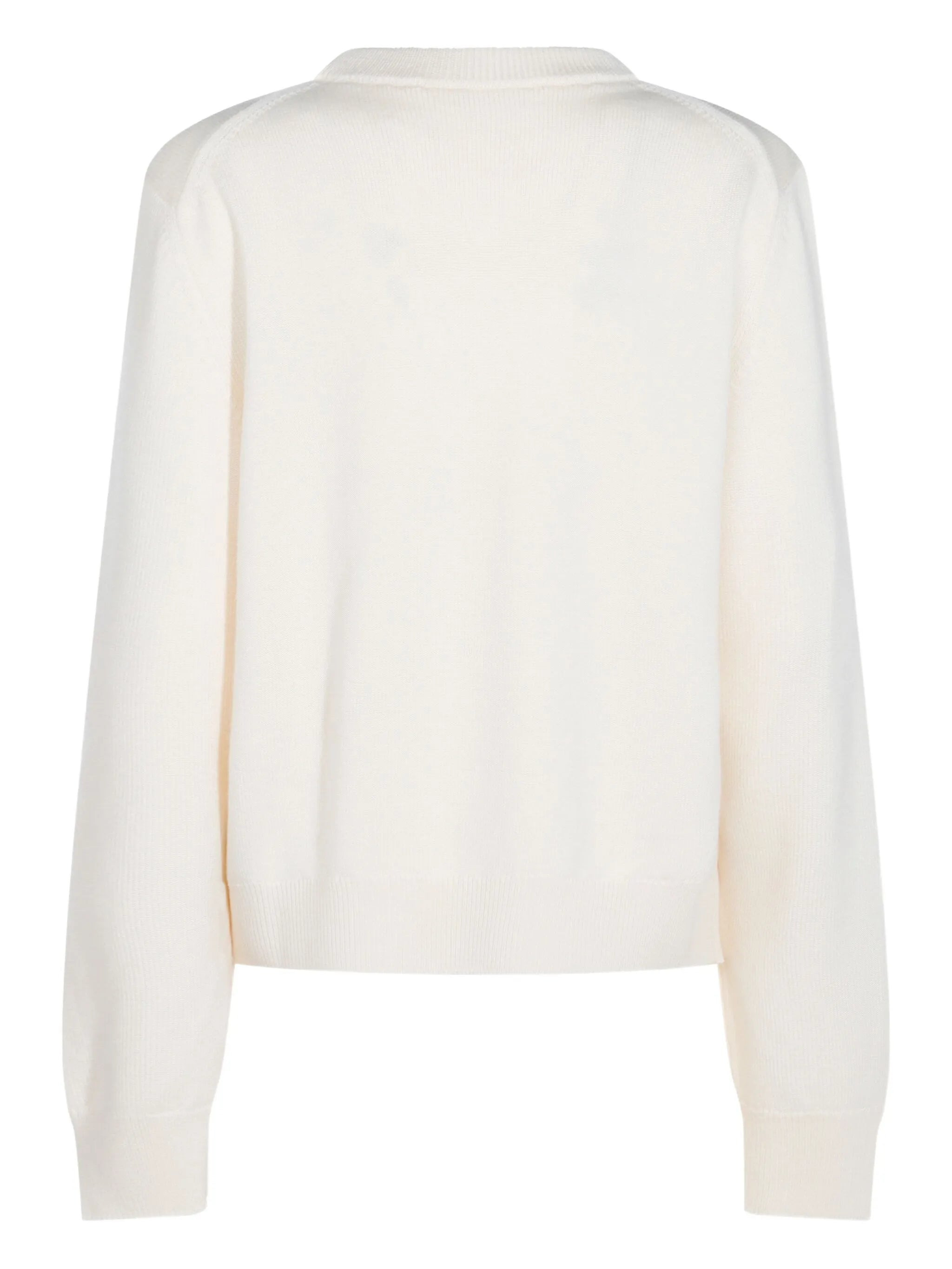 embroidered wool jumper - 2