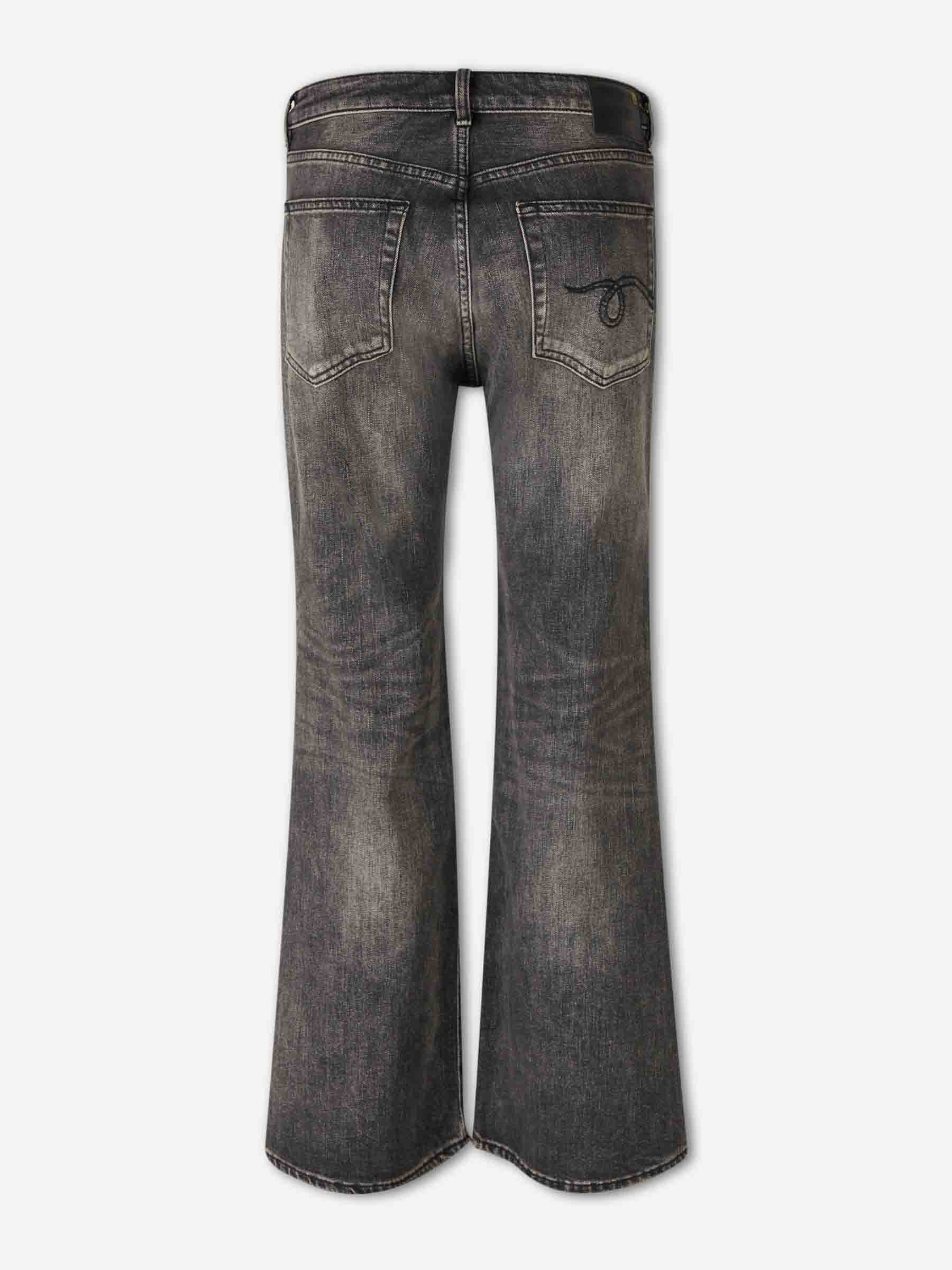 WIDE FLARED JEANS - 2