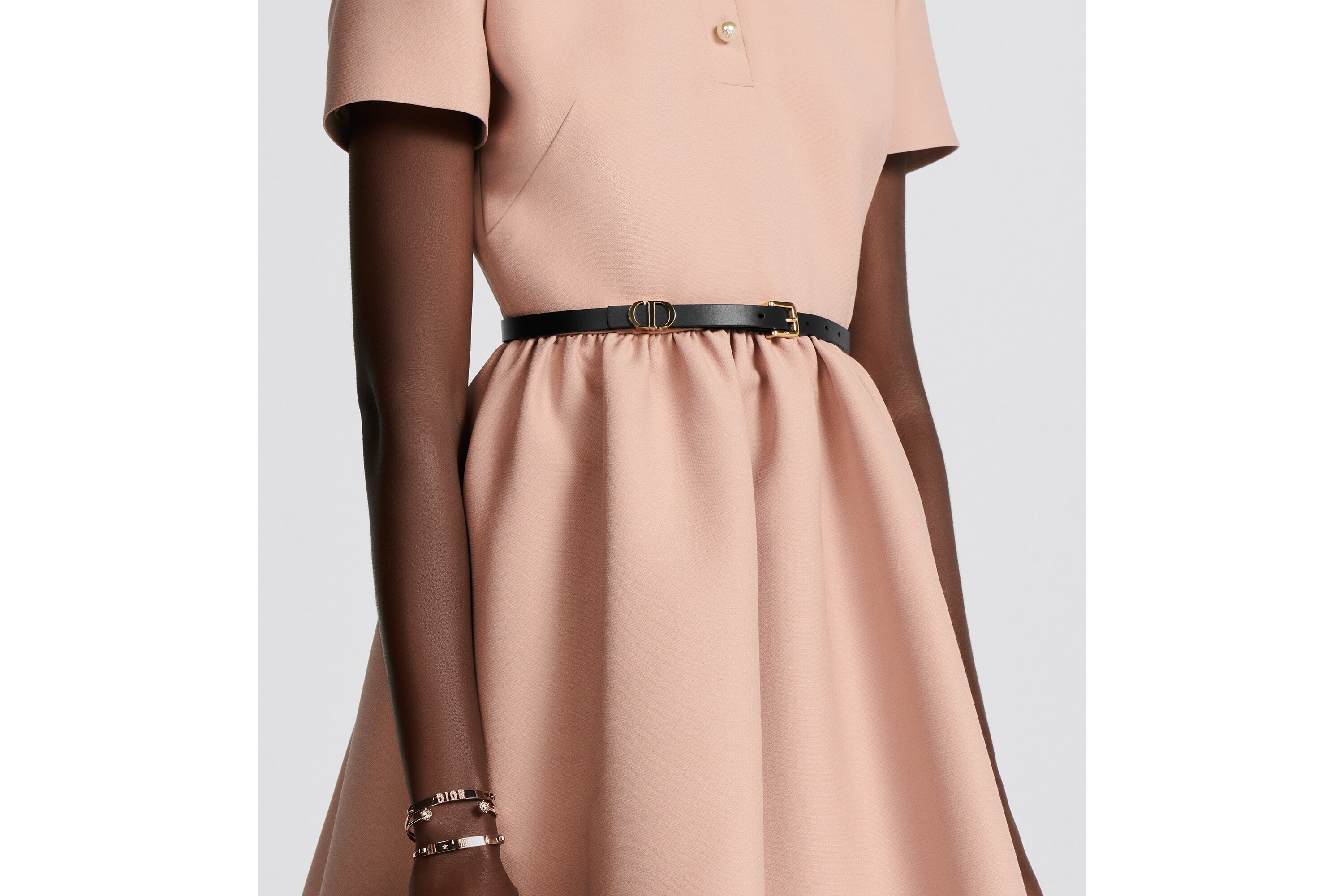 Short Belted Shirt Dress - 7
