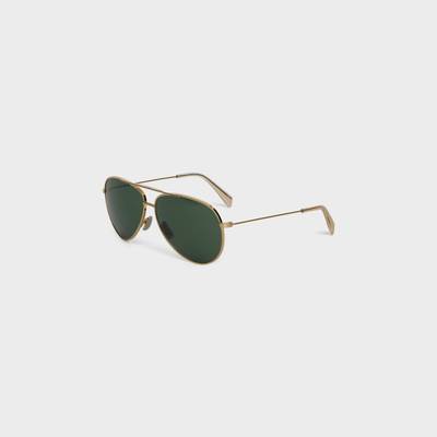 CELINE Metal Frame 02 Sunglasses with Mineral Glass Lenses outlook