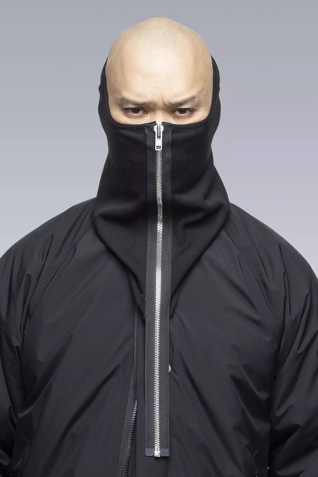 NG4-PS Modular Zippered Powerstretch® Neck Gaiter Black - 7