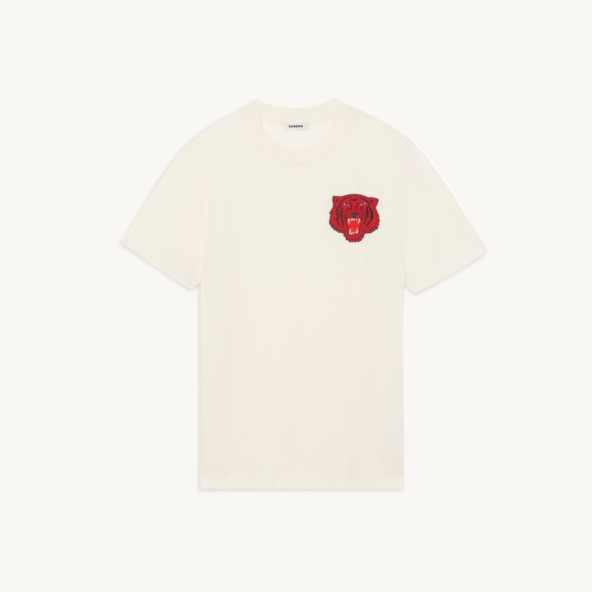 Cotton T-shirt with patch - 1