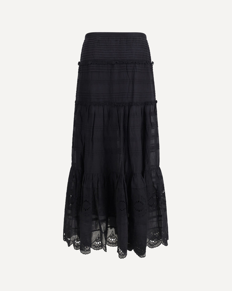 Isabel Marant Étoile Paoline Long Cotton Skirt outlook