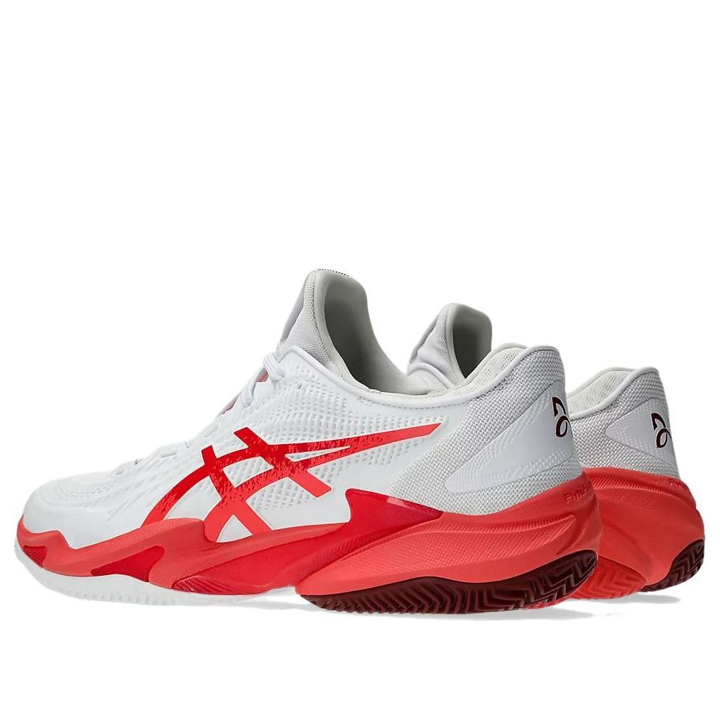 ASICS Court FF 3 Novak Clay 'White Electric Red' 1041A521-966 - 4