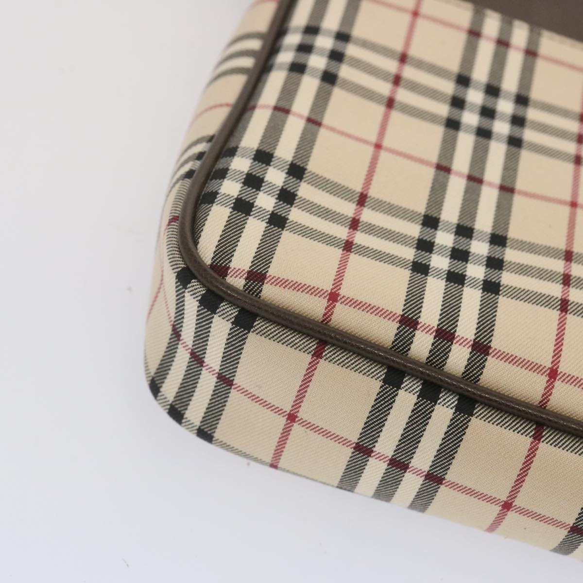Burberry Nova Check Shoulder Bag Canvas Beige - 9