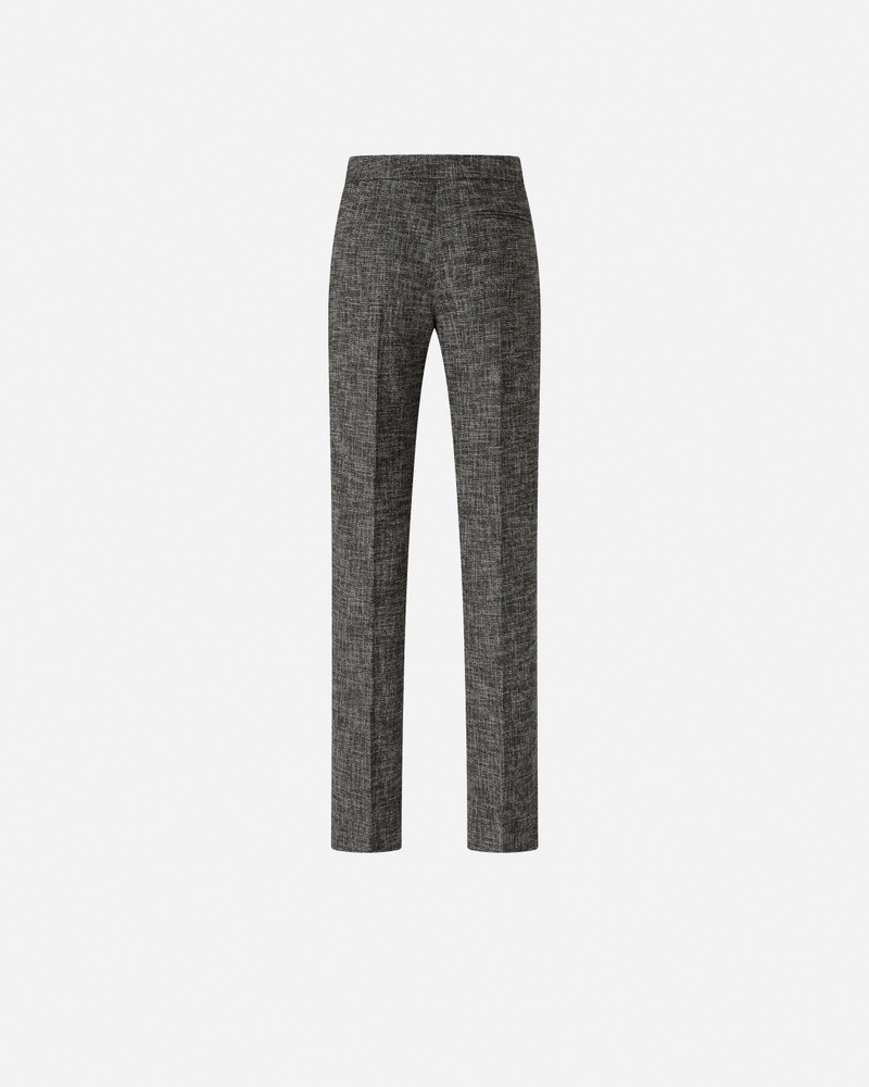 PINKO HIGH-WAISTED FLANNEL TROUSERS outlook