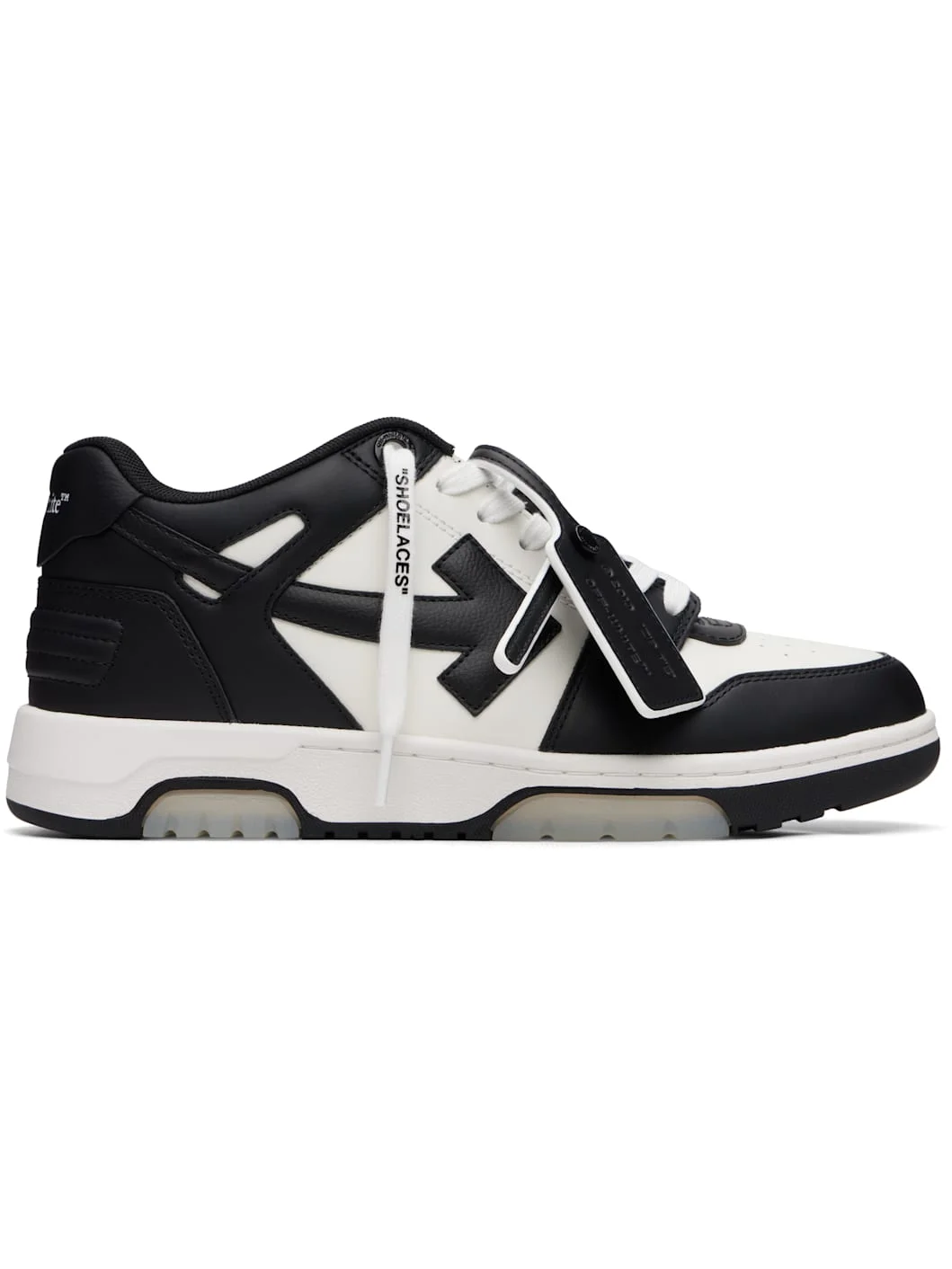 Black & White Out Of Office Sneakers - 1
